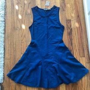 Blue Skater Dress